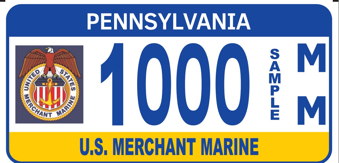 Merchant Marine plate