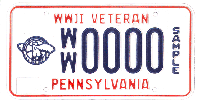World War II plate