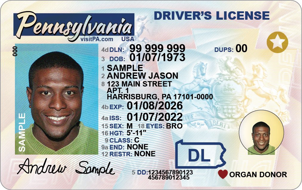 Real ID-Compliant Non-Commercial Driver's License