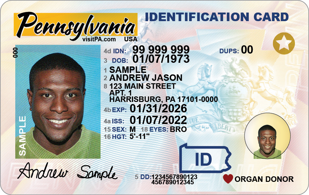 REAL ID-Compliant Photo ID Card