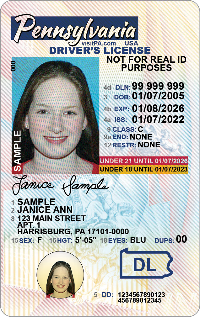 Standard-Issue (Non-Compliant) Junior Driver's License