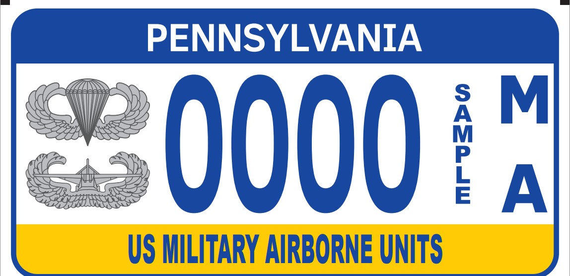 airborne unit plate
