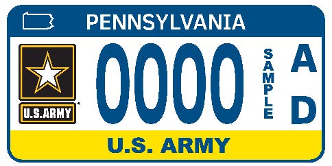 U.S. Army plate