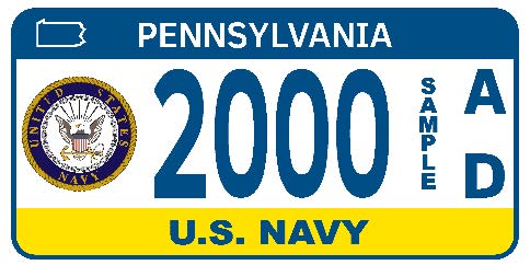 U.S. Navy plate